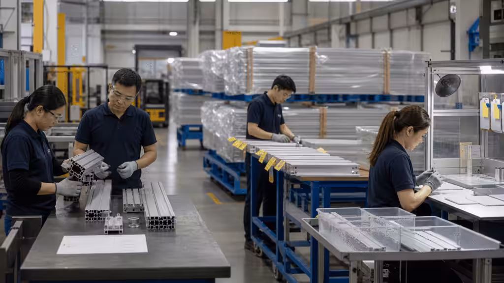 Technical, process, delivery, and recovery reliability for aluminum extrusion supply.