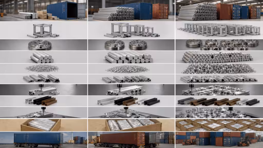 Comparing total cost and commercial risk of aluminum extrusion manufacturers