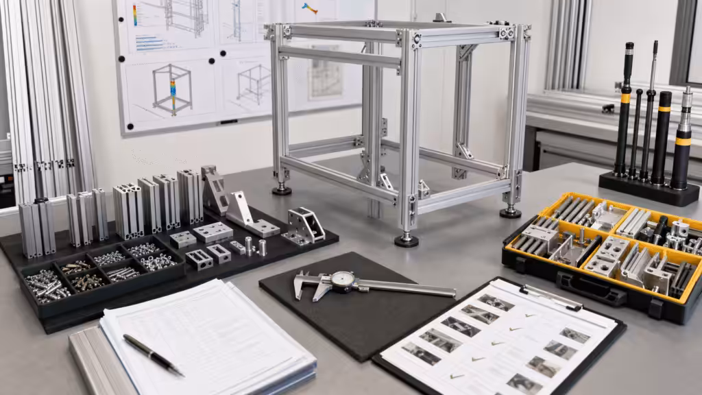 Final engineering checklist for choosing a T-slot aluminum profile system