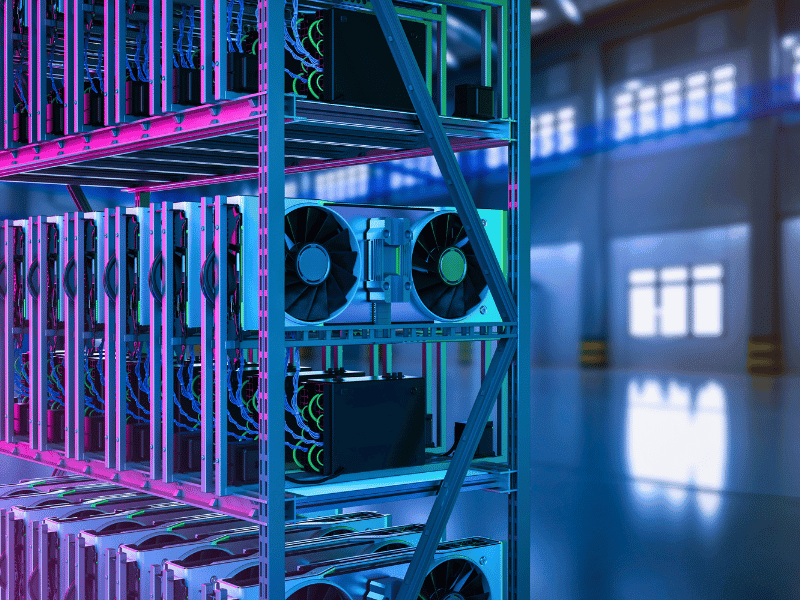 Detailed view of a high-performance GPU heatsink designed to cool accelerators, memory, and power modules.